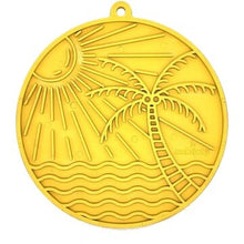 Load image into Gallery viewer, SodaPup eMat Enrichment Lick Mat Sun n Sea with Suction Cups Yellow 8"