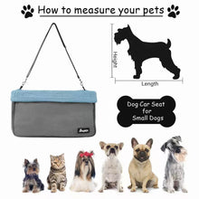 Load image into Gallery viewer, JESPET &amp; GOOPAWS Dog Booster Seats for Cars, Portable Dog Car Seat Travel Carrier with Seat Belt for 24lbs Pets
