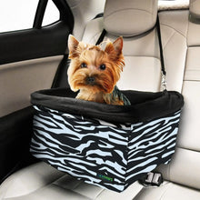 Load image into Gallery viewer, JESPET &amp; GOOPAWS Dog Booster Seats for Cars, Portable Dog Car Seat Travel Carrier with Seat Belt for 24lbs Pets

