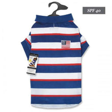 Load image into Gallery viewer, ZZ Patriotic Pooch SPF40 Polo
