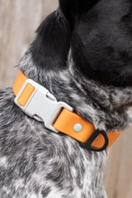 Load image into Gallery viewer, Crimson Glow Waterproof Dog Collar
