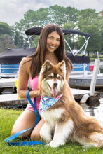 Load image into Gallery viewer, Painted Peaks Dog Bandana &amp; Matching Keychain
