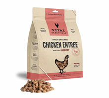 Load image into Gallery viewer, Vital Essentials(R) Freeze-Dried Raw Chicken Entree Dog Food Mini Nibs,
