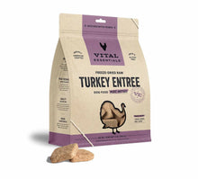Load image into Gallery viewer, Vital Essentials(R) Freeze-Dried Raw Turkey Entree Dog Food Mini Patties, 14 oz
