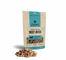 Load image into Gallery viewer, Vital Essentials(R) Freeze-Dried Beef Bites Dog Treats,
