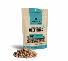 Load image into Gallery viewer, Vital Essentials(R) Freeze-Dried Beef Bites Dog Treats,
