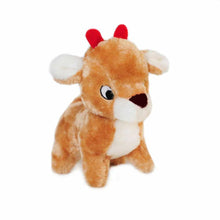 Load image into Gallery viewer, ZippyPaws Holiday Deluxe Reindeer Plush Dog Toy
