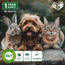 Load image into Gallery viewer, Natural Flea and Tick Home Spray for Dogs Cats &amp; Ferret Mosquito Bug Repellent &amp; Carpet Flea Killer Pet Pest Control &amp; House Flea Treatment Indoor Org
