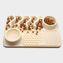 Load image into Gallery viewer, Dog Silicone Licking Pad Pet Licking Mat Silicone Smelling Mat Multifunctional Food Bowl Pets Supplies
