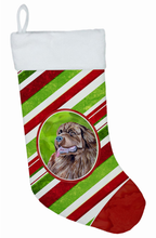 Load image into Gallery viewer, Dog and Christmas Candy Christmas Stocking
