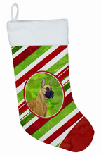 Load image into Gallery viewer, Dog and Christmas Candy Christmas Stocking
