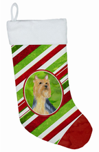 Load image into Gallery viewer, Dog and Christmas Candy Christmas Stocking
