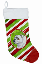Load image into Gallery viewer, Dog and Christmas Candy Christmas Stocking
