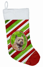 Load image into Gallery viewer, Dog and Christmas Candy Christmas Stocking
