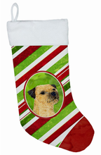 Load image into Gallery viewer, Dog and Christmas Candy Christmas Stocking
