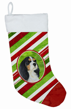 Load image into Gallery viewer, Dog and Christmas Candy Christmas Stocking
