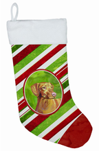 Load image into Gallery viewer, Dog and Christmas Candy Christmas Stocking
