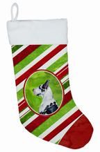 Load image into Gallery viewer, Dog and Christmas Candy Christmas Stocking
