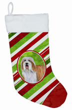Load image into Gallery viewer, Dog and Christmas Candy Christmas Stocking

