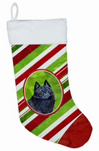 Load image into Gallery viewer, Dog and Christmas Candy Christmas Stocking
