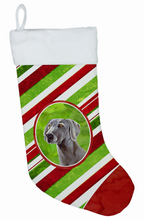 Load image into Gallery viewer, Dog and Christmas Candy Christmas Stocking
