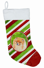 Load image into Gallery viewer, Dog and Christmas Candy Christmas Stocking
