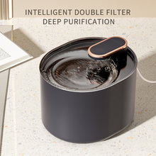 Load image into Gallery viewer, Automatic Pet Cat Water Fountain Mute Water Feeder Bowl USB Charge Auto Electric Feeder Pet Drinking Dispenser For Cat Dog Pet Products
