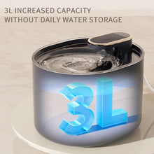 Load image into Gallery viewer, Automatic Pet Cat Water Fountain Mute Water Feeder Bowl USB Charge Auto Electric Feeder Pet Drinking Dispenser For Cat Dog Pet Products
